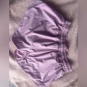 Lululemon Athletica Light Purple Athletic Shorts